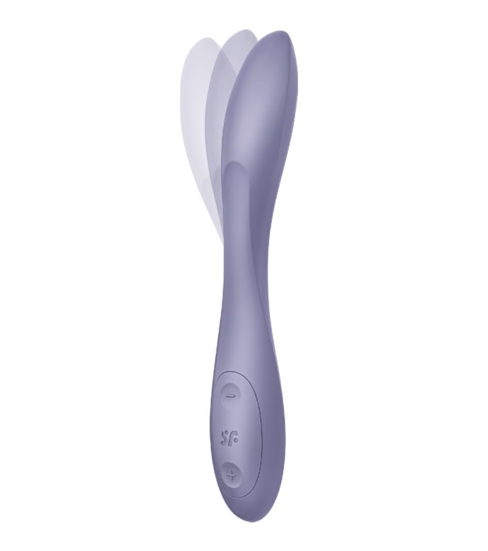 The G-Spot Flex 2 pampers the G-spot and clitoris whatever w... Satisfyer - G-Spot Flex 2 Vibrator - Lilac photo-2