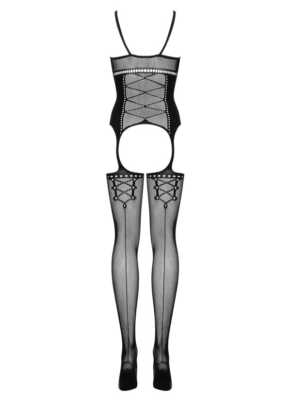 The sexiest bodystocking you've ever seen? It's righ... Obsessive - Bodystocking G314 - Black - S/M/L photo-8