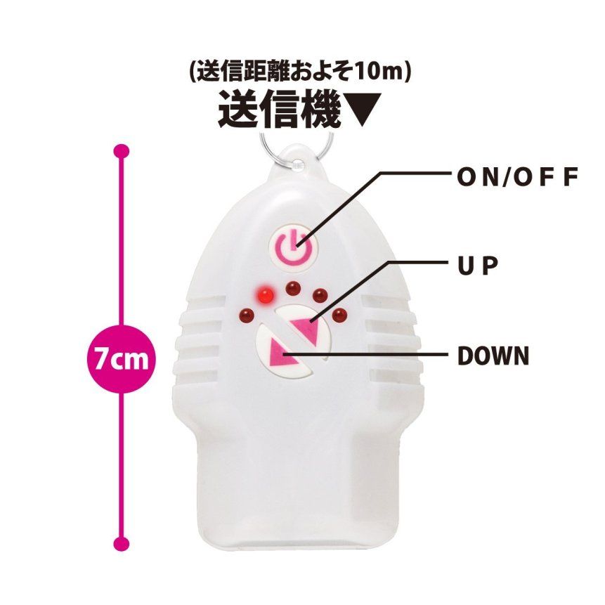 5 Function W vibration!
The receiver and the sender share th... A-One - 5 Function W Vibrator - Pink photo-4