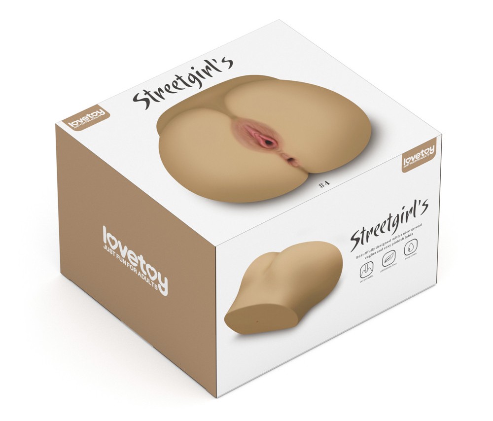 Beautifully designed with a nice spread vagina and sexy pink... Lovetoy - Streetgirl's #4 Masturbator - Flesh photo-10
