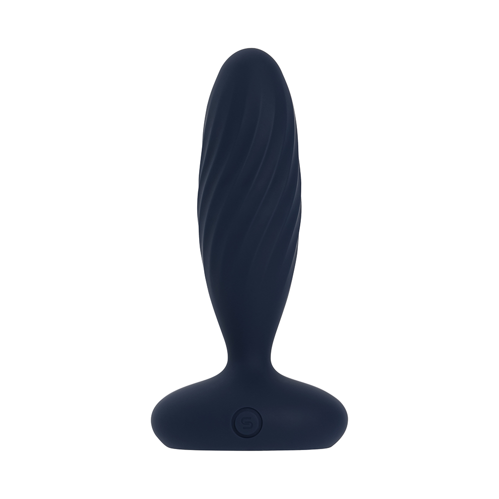 If you’re into anal play, take a ride with Jordan. This begi... SVAKOM - Jordan APP Thrusting Anal Vibrator - Navy Blue photo-3