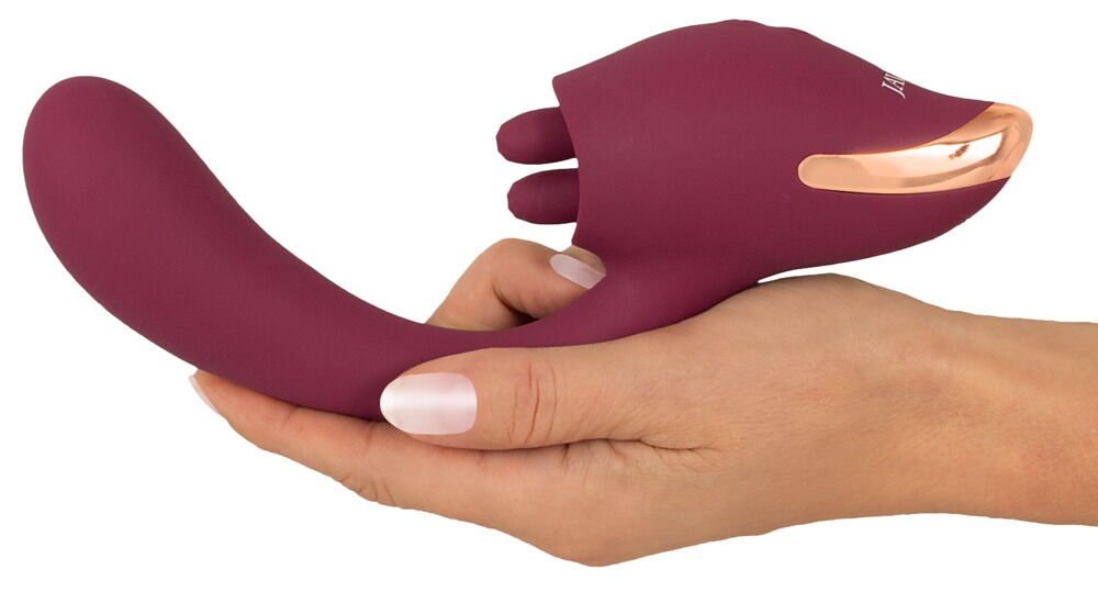 Dual stimulation with innovative licking function!
The sophi... Javida - Licking 2 Function Vibrator - Purple photo-3