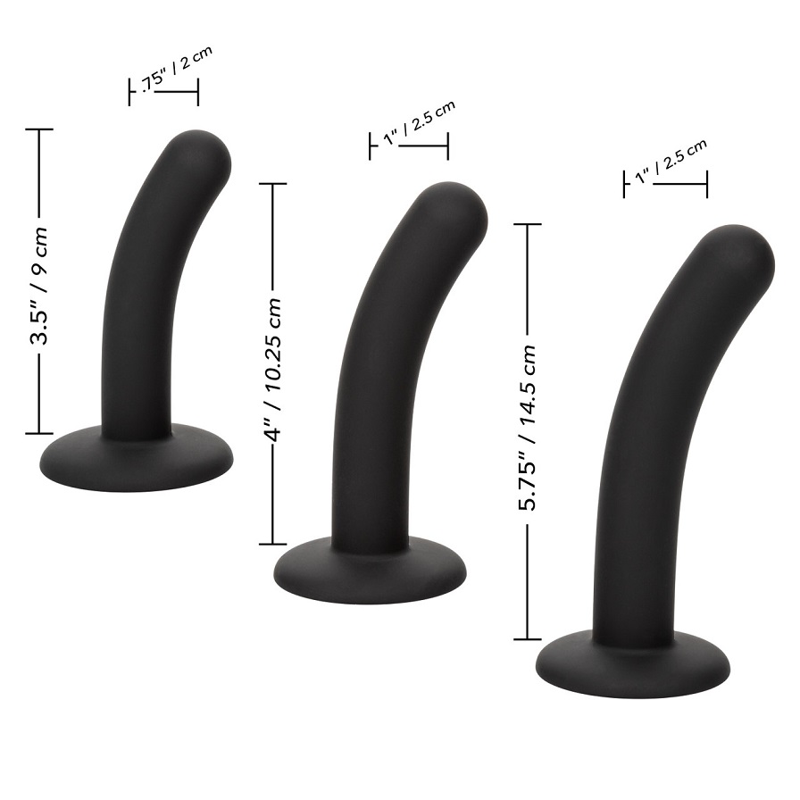 Introducing the Boundless Silicone Curve Pegging Kit, a comp... CEN - Boundless Strap-On Curve Pegging Kit - Black photo-11