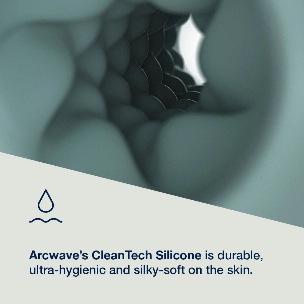 Premium manual stroker with suction control and a smooth sil... Arcwave - Pow Shake IT Up Stroker - Mint photo-3