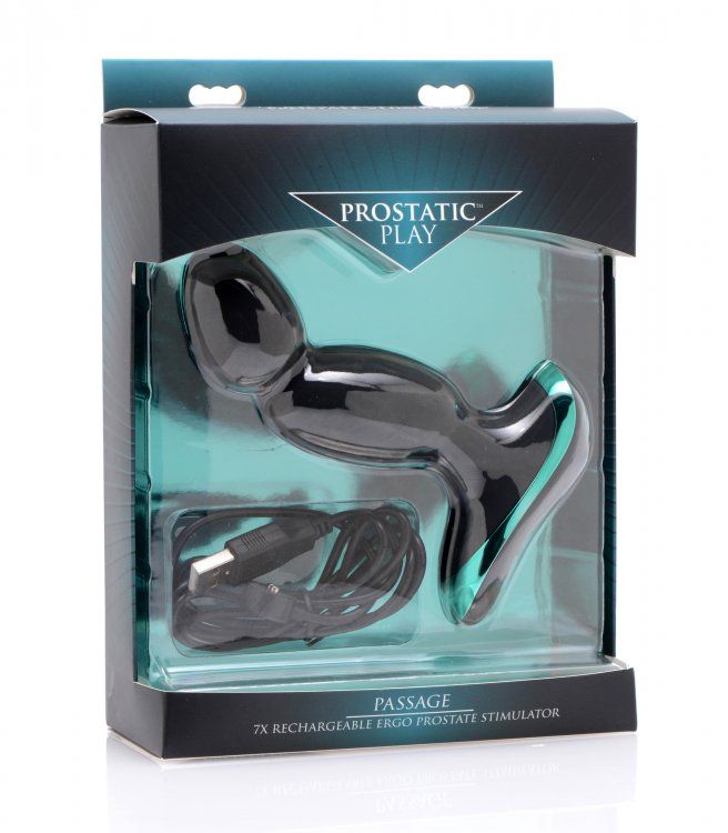 Prostatic Play - Passage Ergo 可充電7模式前列腺刺激器 - 黑色 Prostatic Play - Passage Ergo 可充電7模式前列腺刺激器 - 黑色 照片-3