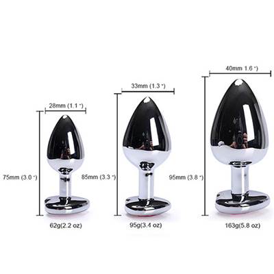 Material: stainless steel + mountain crystal
Size: 72 mm... MT - Anal Plug 75x28mm - Silver photo-3