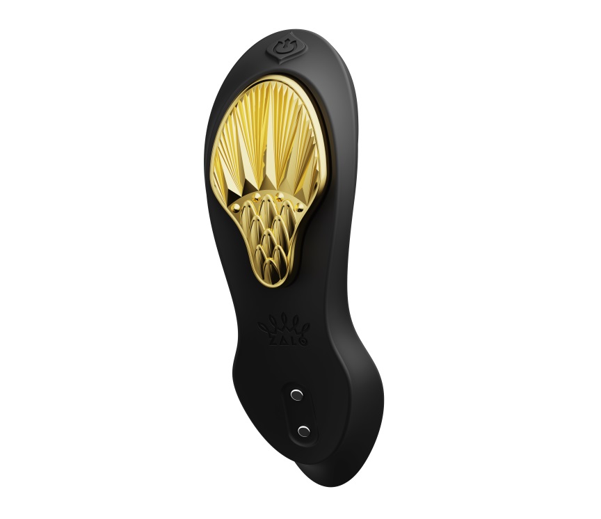 Elegant, timeless style meets ultra-comfortable ergonomic de... Zalo - Aya APP Wearable Vibrator - Obsidian Black photo-8