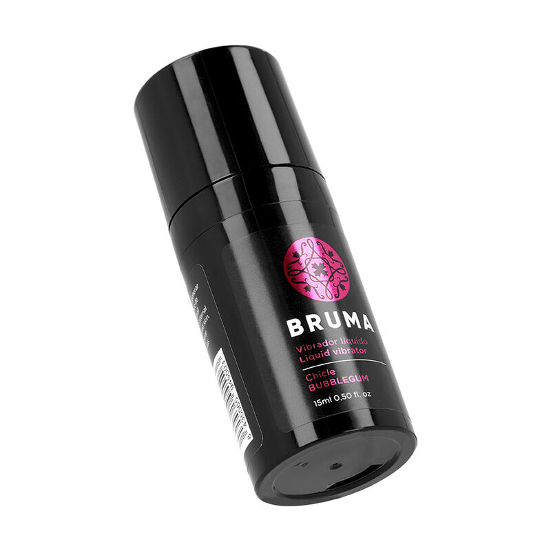 The bubblegum flavor liquid vibrator from the BRUMA brand is... Bruma - Bubblegum Liquid Vibrator - 15ml photo-4