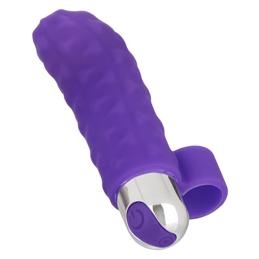 Take pleasure back into your own hands and get playful with ... CEN - Intimate Play Finger Tickler - Purple photo-4