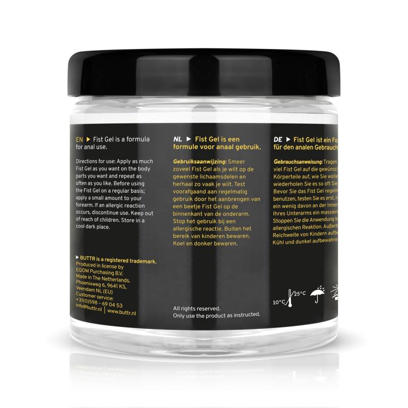 Experience ultimate comfort and seamless glide with the BUTT... BUTTR - No Sticky Fisting Gel - 500ml photo-5