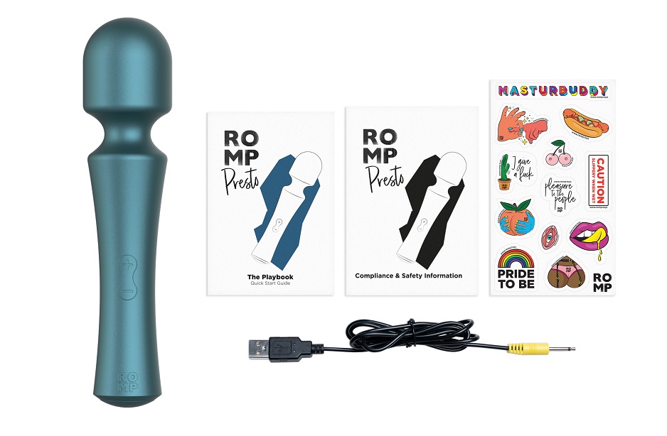 ROMP Presto 是一款具有神奇魔力的迷你无线棒式 振动器。凭借6段强度和4种模式的强劲振动,这款 振动器只需轻松... Romp - Presto Wand 迷你强力震动按摩棒 - 绿色 照片-12