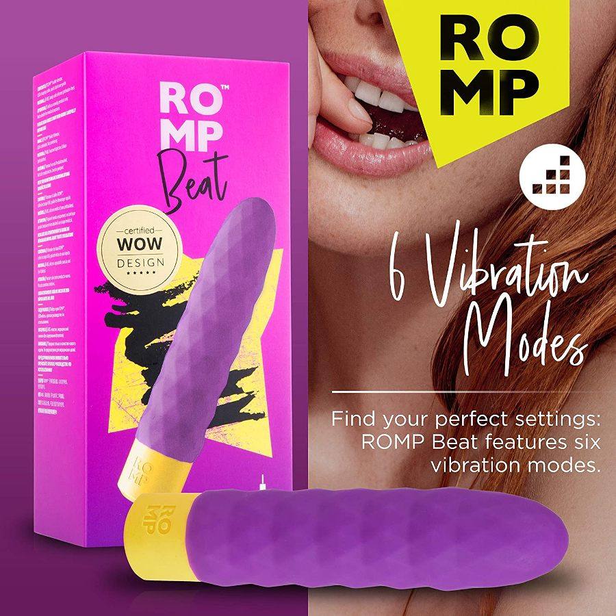 Size doesn't always matter, not with this cool vibrator.... Romp - Beat - Purple photo-11