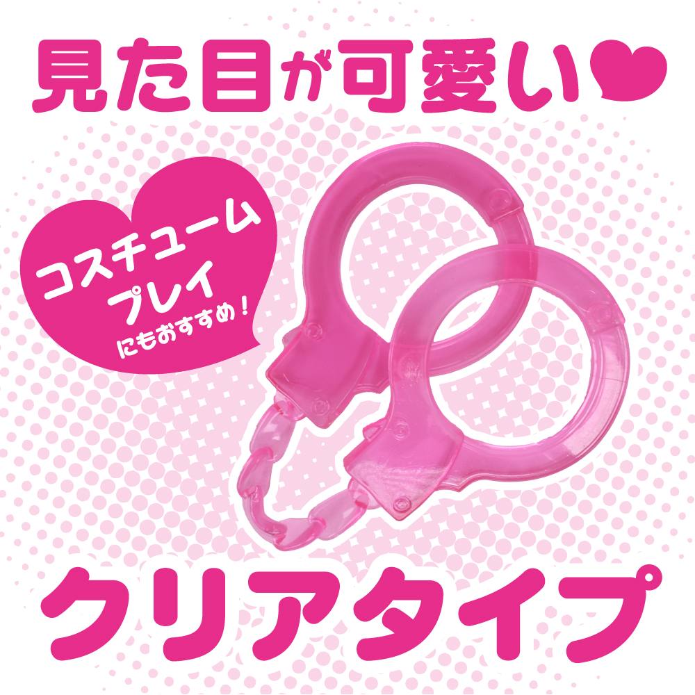 A handcuff-type shackle made of soft, stretchy rubber materi... Prime - Soft Handcuffs - Pink photo-4