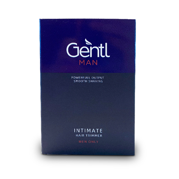 Pocket sized electrical trimmer with a led light to shine li... Gentl - Man Hair Trimmer - Blue photo-4