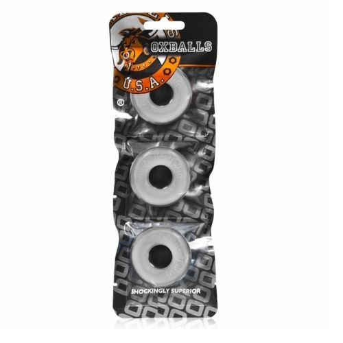Oxballs - Ringer Cockring 3's Pack - Clear photo