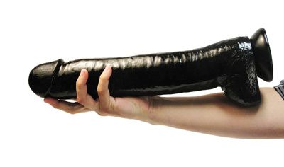 Master Cock - The Destroyer 16.5“假陽具 - 黑色 照片