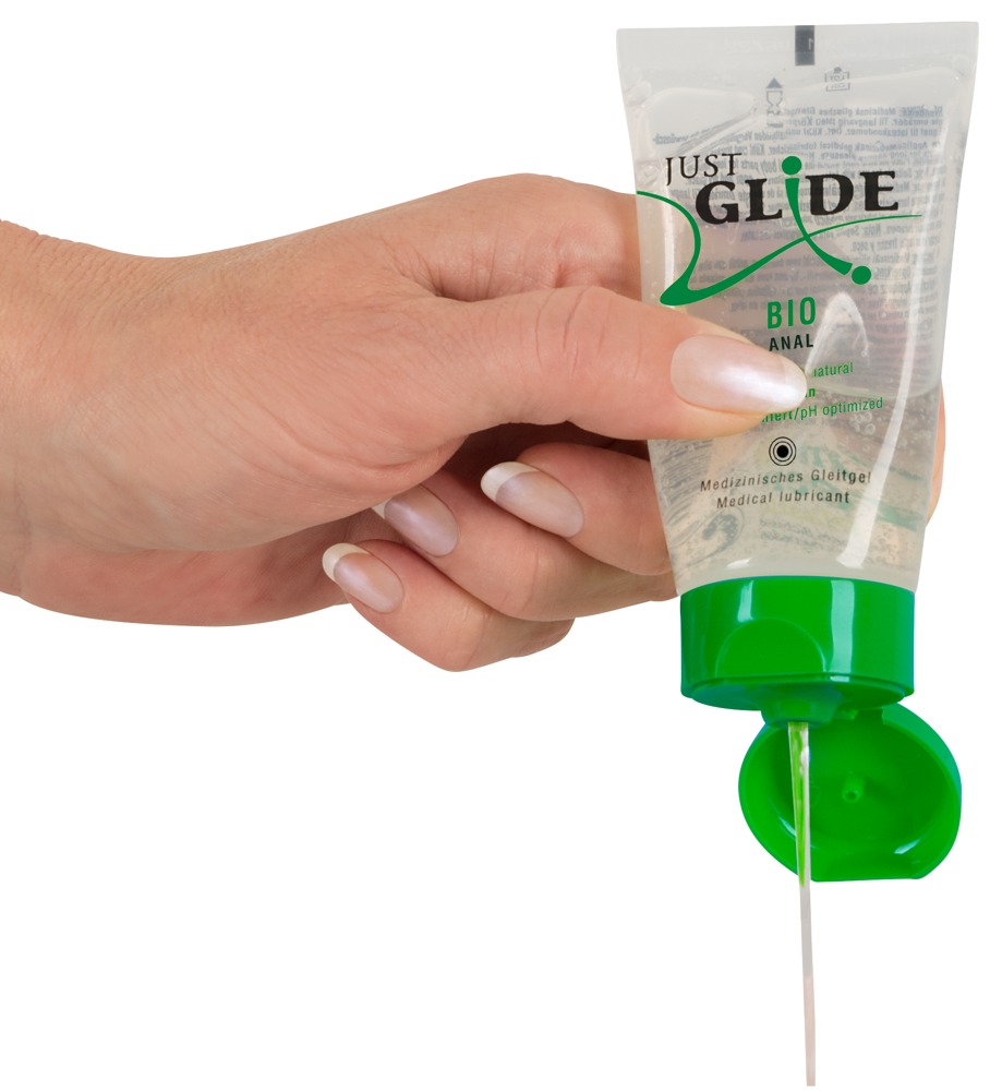 Just Glide Bio is pure nature!
Water-based, natural org... Just Glide - Bio Anal Medical Lube - 50ml photo-2