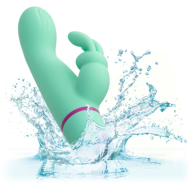 Discover the ultimate pleasure playground with the Love Bunn... CEN - Love Bunny Rockin G-Spot Vibrator - Green photo-7