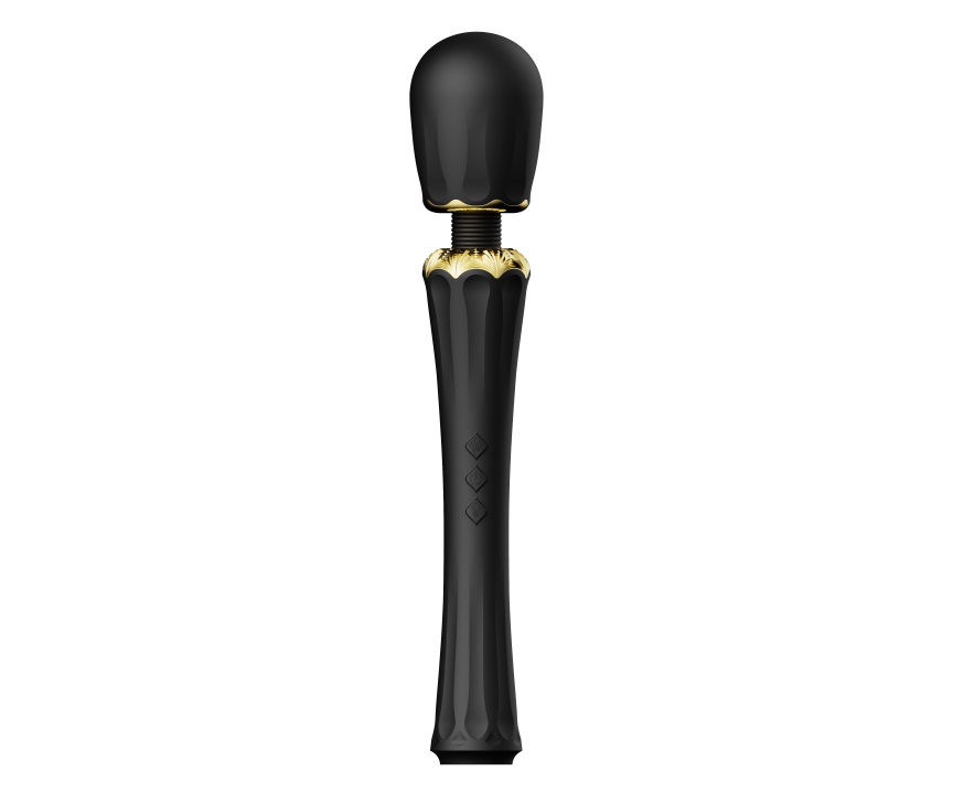 ZALO’s bestselling Legend collection has a new addition — KY... Zalo - Kyro Wand Massager - Obsidian Black photo-3