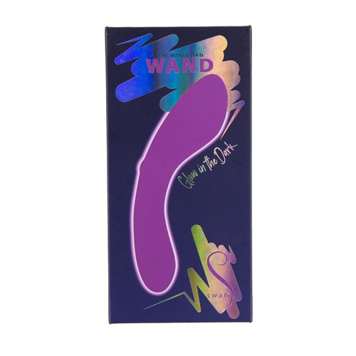 Swan - 發光迷你震動棒 - 紫色 照片