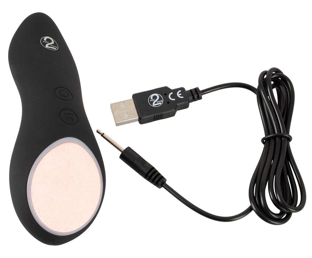 A warming & vibrating massage and stimulation!
Both ends of ... Cupa - Warming Touch Vibrator - Black photo-7