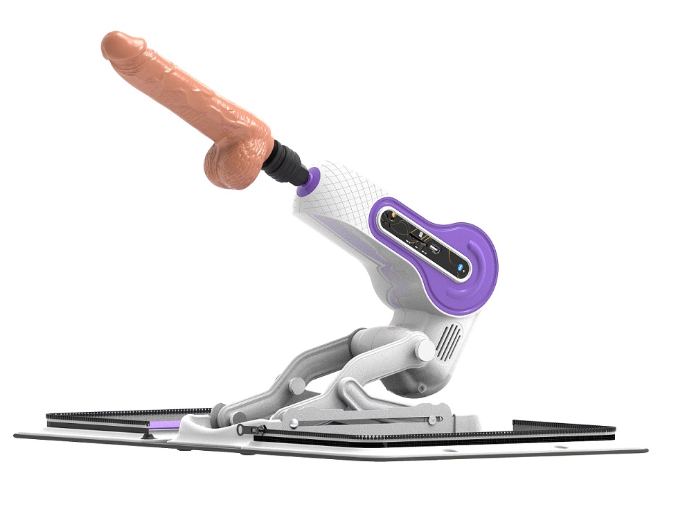High-end Version X8-MP3: thrusting + penis with function... Z-Sex - Sex Machine X8 w MP3 - White photo-8