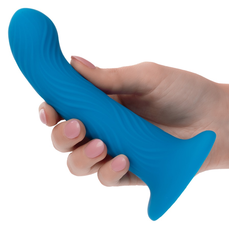 Dive into incredible sensations with the Wave Rider Ripple, ... CEN - Wave Rider Ripple Plug - Blue photo-2