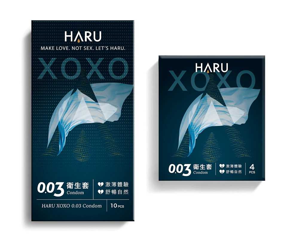 "Sex is part of nature. I go along with nature." -... HARU - 0.03 XOXO Thin Condom 4's Pack photo-8