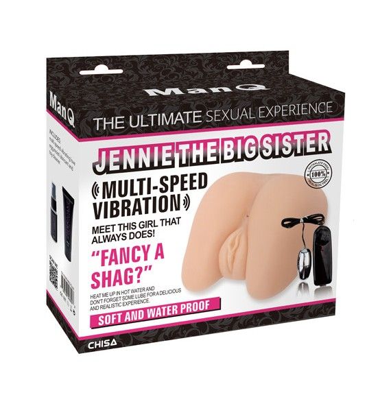 Masturbator made of realistic material, with anal and vagina... Chisa - Jennie The Big Sister Masturbator photo-6