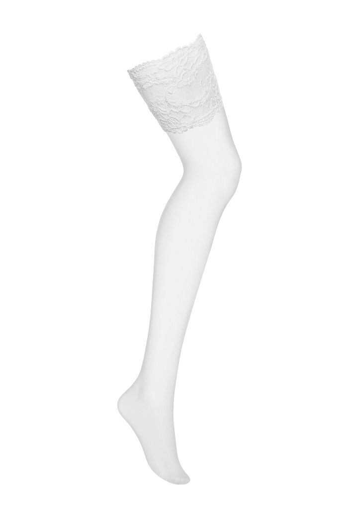 Your legs deserve to look incredibly sexy. And you deserve t... Obsessive - 810-STO Stockings - White - S/M photo-5
