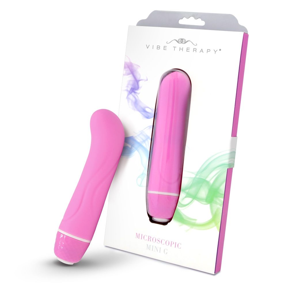 Fully waterproof
Quiet yet powerful vibration
7 controlled v... Vibe Therapy - Microscopic Mini G - Pink photo-4