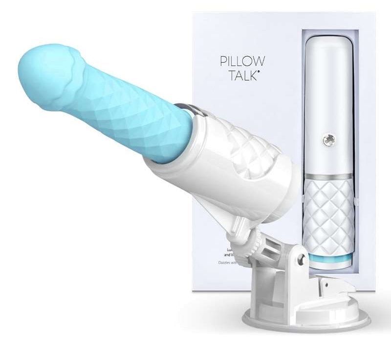 Introducing Feisty – Pillow Talk’s thrusting vibrator that k... Pillow Talk - Feisty Thrusting Vibrator - Teal photo-9
