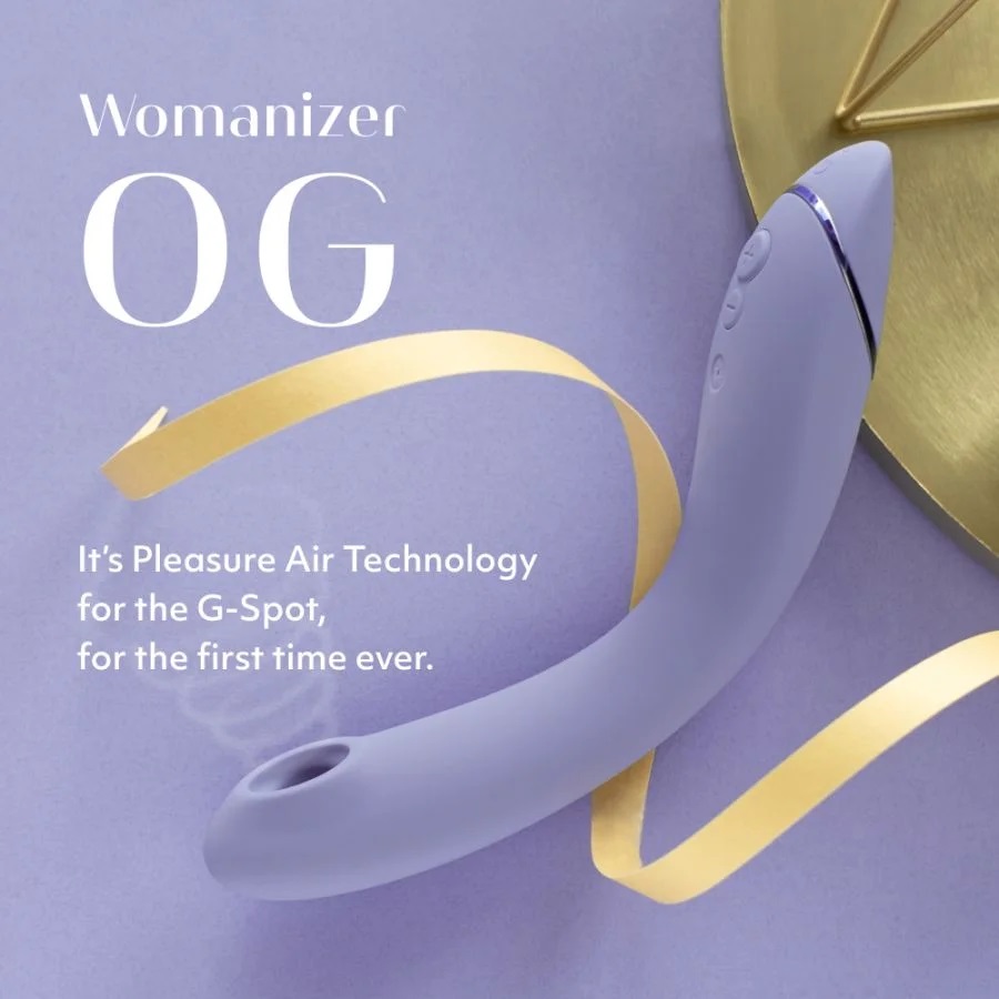 The first Pleasure Air Technology designed for the G-spo... Womanizer - OG Pleasure Air G-Spot Vibrator - Lilac photo-3