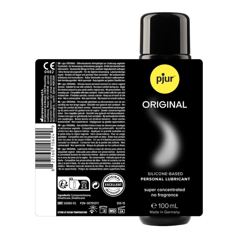 Pjur Original是目前你在市面上見過最頂級的矽性潤滑液。原本Pjur集團在研發時一直不斷的尋找能夠高效的產品,... Pjur - 矽性潤滑劑 - 100ml 照片-5