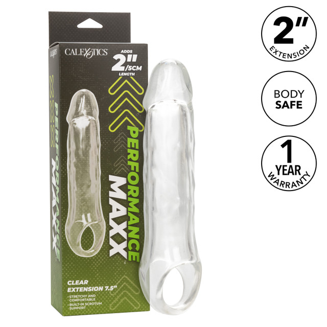 CEN - Performance Maxx 2" 陰莖延長套 - 透明 CEN - Performance Maxx 2" 陰莖延長套 - 透明 照片-9