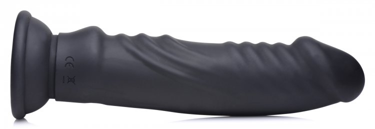 Feel the exhilarating thrill of electrostimulation with this... Zeus Electrosex - E-Stim Pro 5X Vibo Dildo - Black photo-6