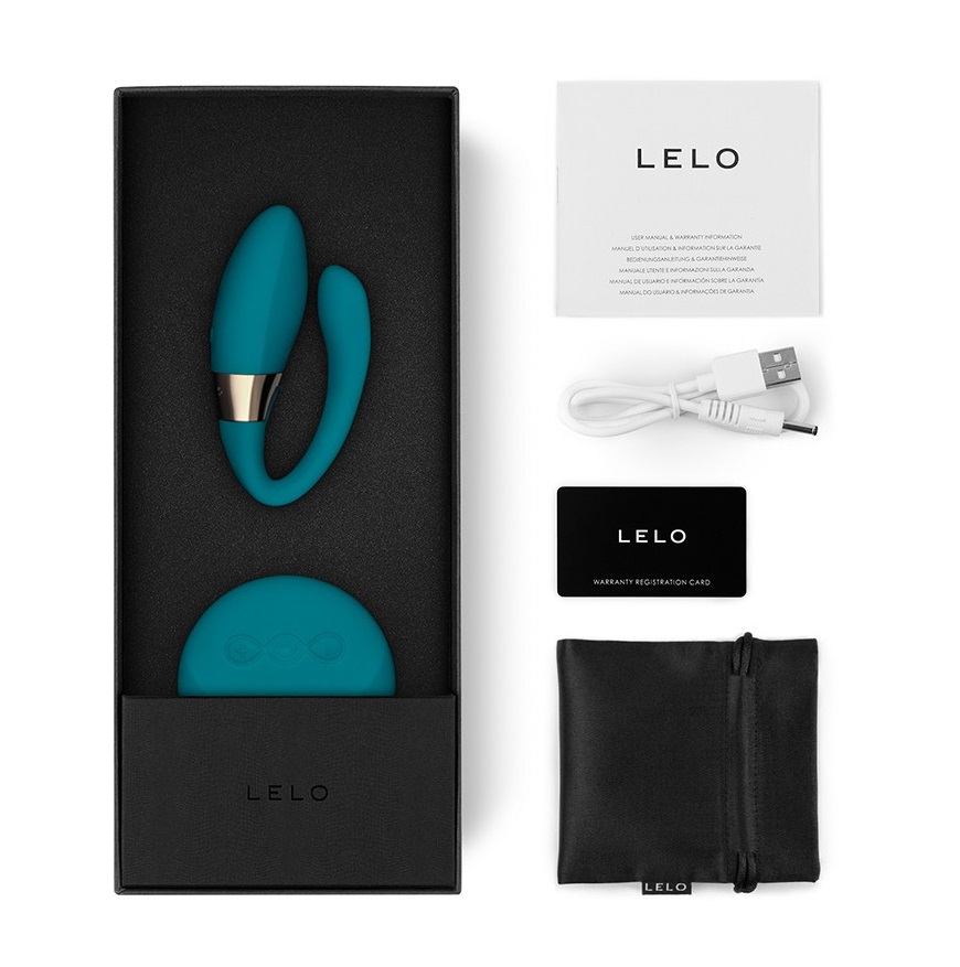 If you and your partner are looking to connect on a deeper l... Lelo - Tiani Duo Vibro Massager - Ocean Blue photo-11