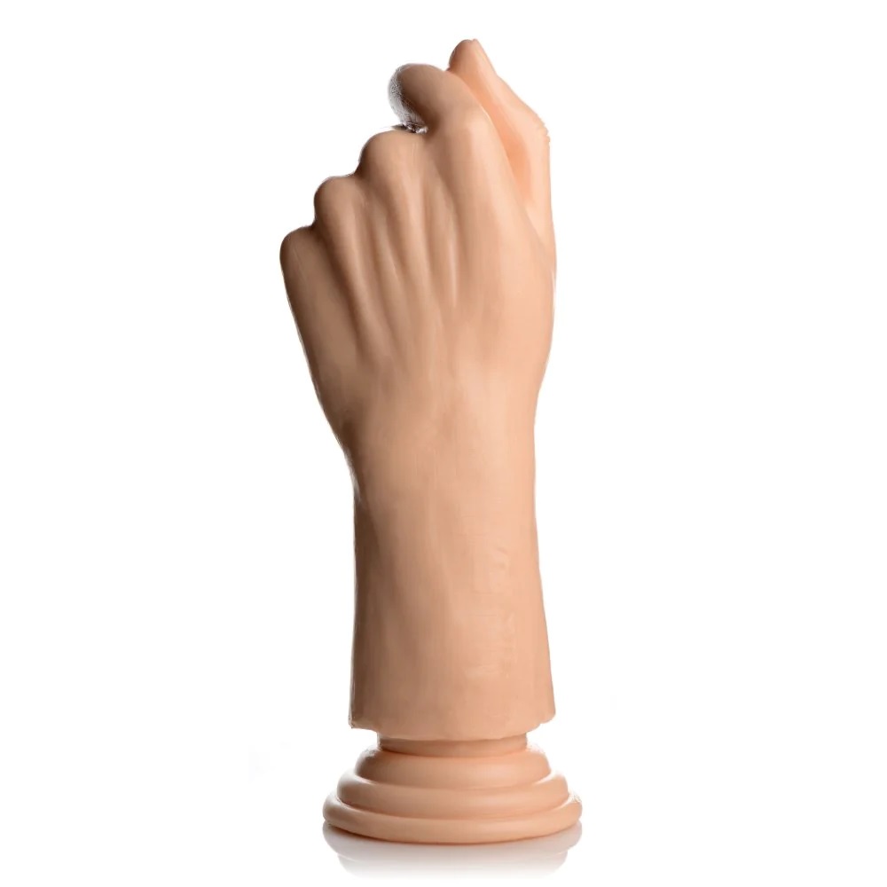 Prepare to punish that hole! Master the next level of insert... Master Series - Knuckles Clenched Fist - Flesh photo-3