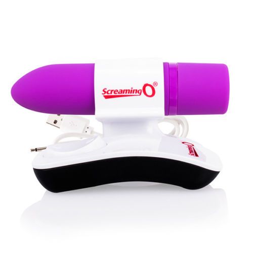 The Charged Positive Remote is a rechargeable, remote-contro... The Screaming O - Charged Positive Remote Control - Grape photo-2