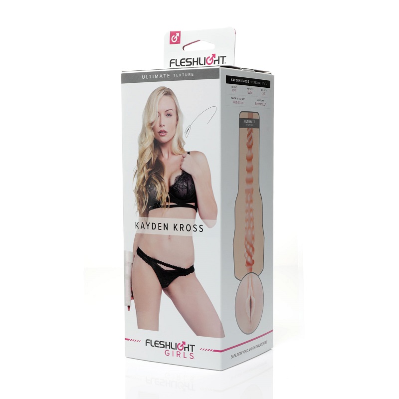 With its twisting, bumpy pathway, this texture gives a whole... Fleshlight - Kayden Kross Ultimate Masturbator photo-9