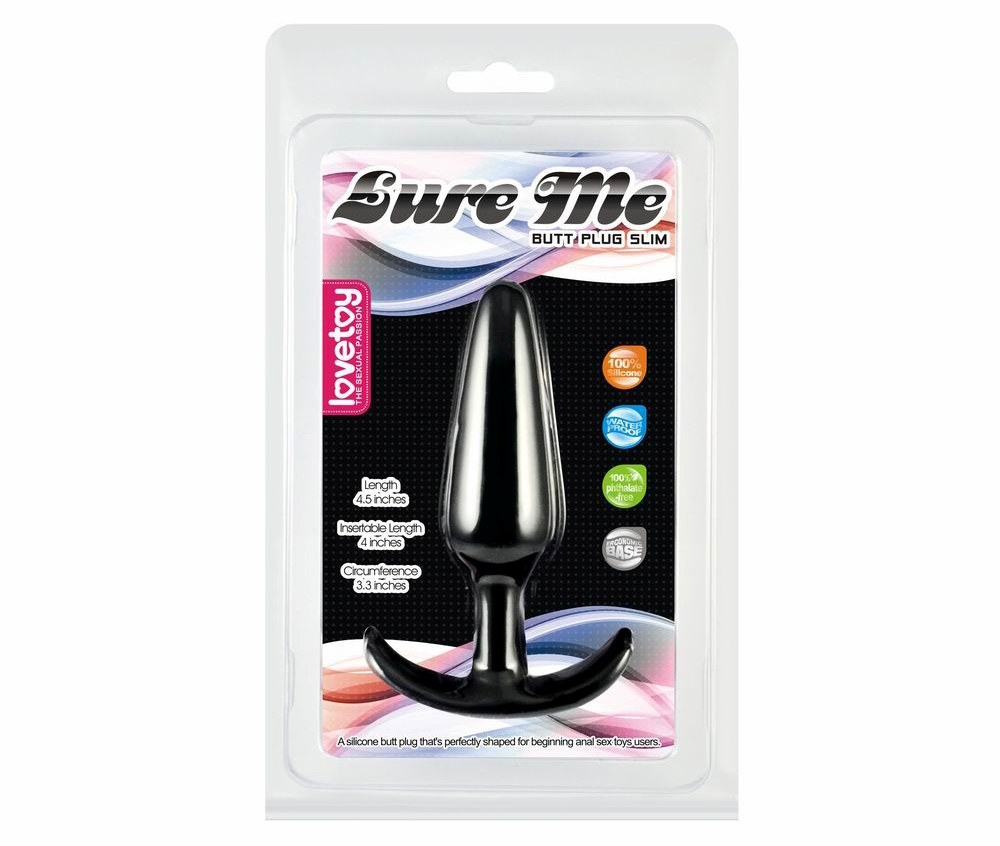 Lovetoy - Lure Me 經典後庭塞細碼 - 黑色 Lovetoy - Lure Me 經典後庭塞細碼 - 黑色 照片-8