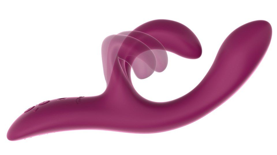 Beyond a classic rabbit vibrator. Nova 2 offers non-stop ple... We-Vibe - Nova 2 Vibrator - Fuchsia photo-5