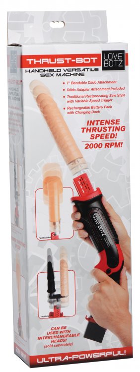 You have never felt anything like the intense thrusting powe... LoveBotz - Thrust-Bot Handheld Multi-Speed Sex Machine photo-7