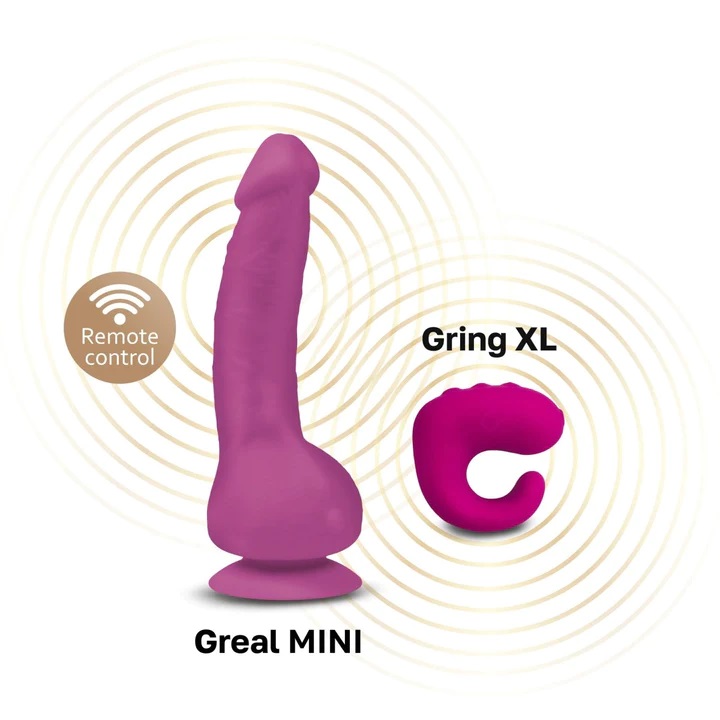 Gvibe’s Revolutionary Bioskin material feels and responds li... Gvibe - Greal Mini - Fuchsia photo-7