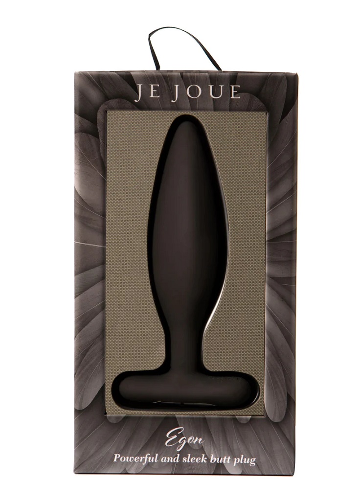 The Egon vibrating butt vibrator is designed for its multi-s... Je Joue - Onyx Vibro Butt Plug - Black photo-16