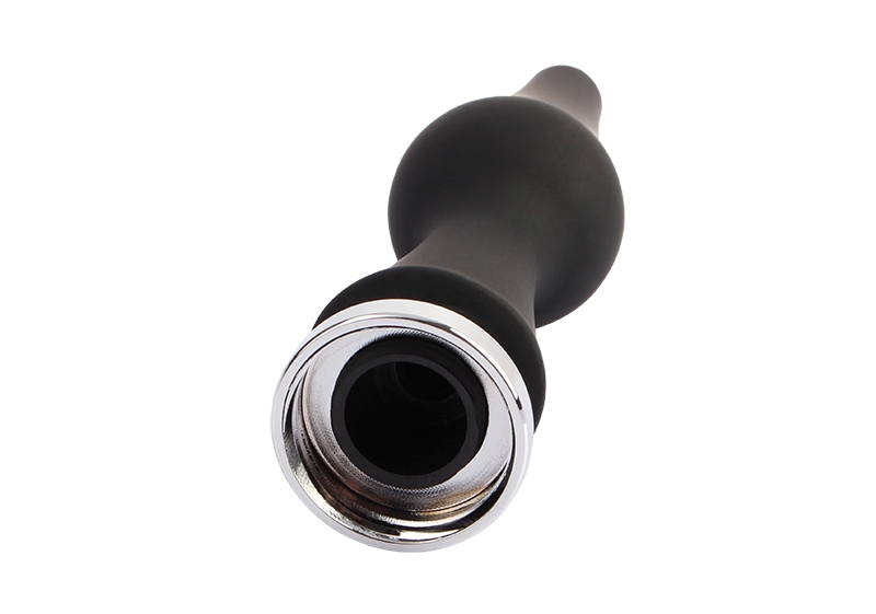 Anal Douche, Smooth, 1 Threaded Adapter, Phthalate Free.
Ma... Chisa - CleanStream Enema Attachment - Black photo-5