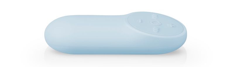 Luv Egg is a cheerful and accessible brand for women or coup... Luv Egg - Vibro Egg w Remote Control - Blue photo-5