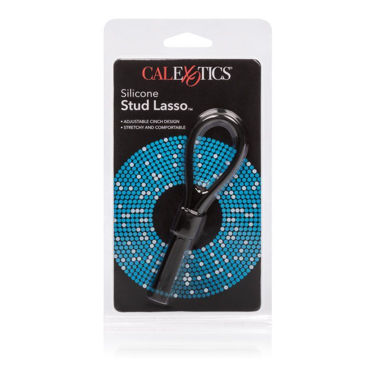 Extend your sensual performance and orgasmic ecstasy with th... CEN - Silicone Stud Lasso - Black photo-3