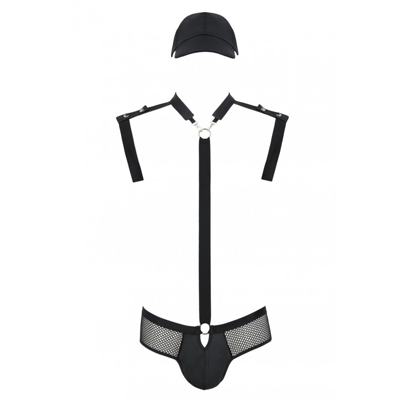 Passion is lingerie made in the European Union with strict q... Passion - John 3pcs Set - Black - L/XL photo-3