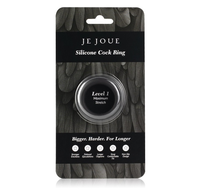 Je Joue - 矽膠陰莖環 - 最大彈力 - 黑色 Je Joue - 矽膠陰莖環 - 最大彈力 - 黑色 照片-4